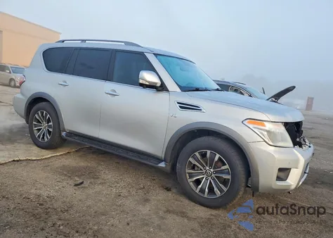 2018 Nissan Armada Sv z USA, uszkodzony, nr VIN JN8AY2NC4J9555904
